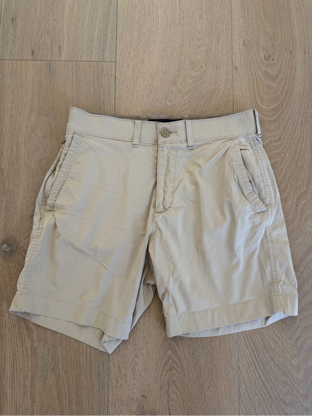 Abercrombie & Fitch All Day Short-Stretch Athletic Fit Mens Size 29 Khaki